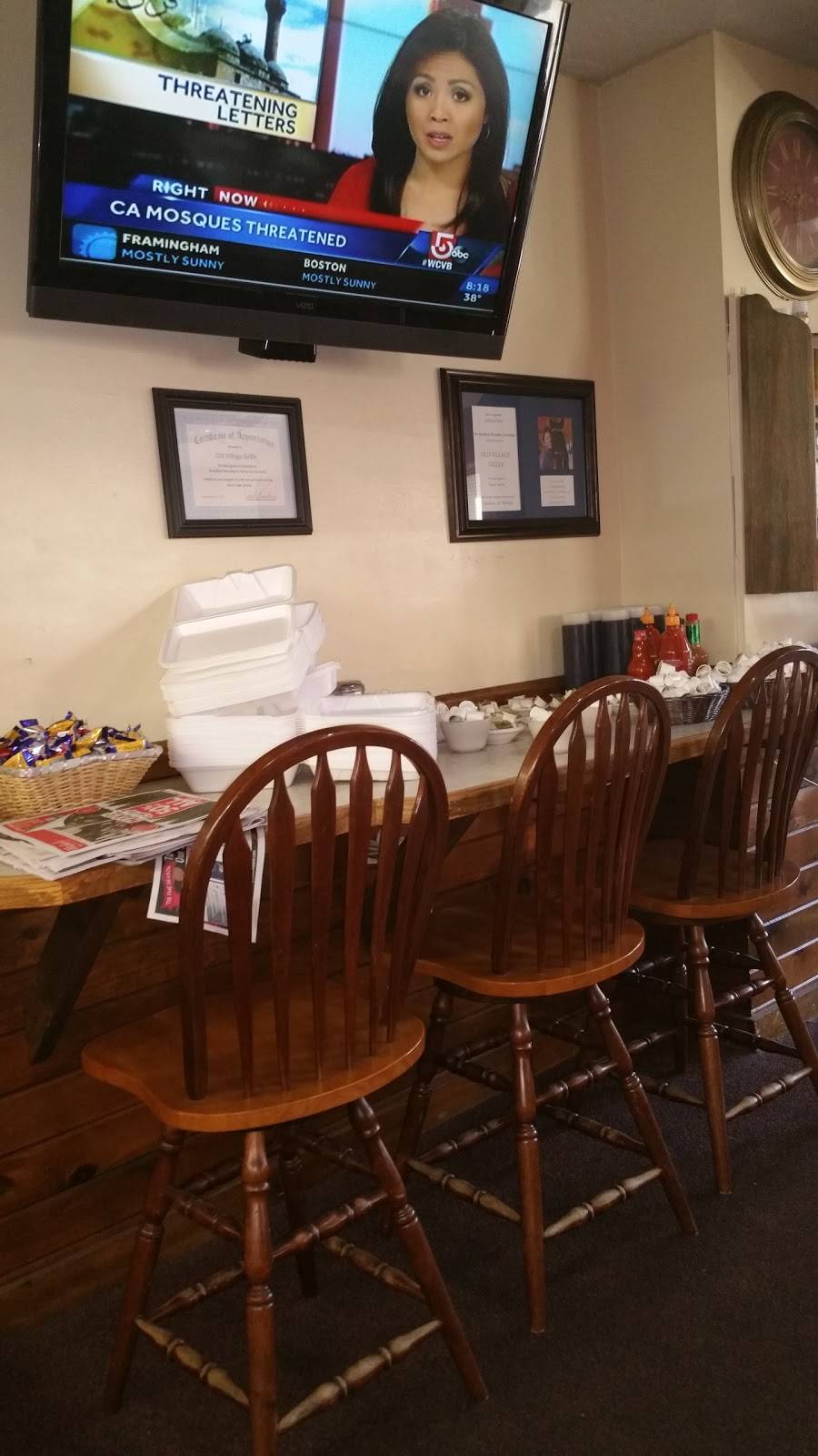 Old Village Grille | restaurant | 25 Brookfield Rd, Fiskdale, MA 01518, USA | 5083472255 OR +1 508-347-2255