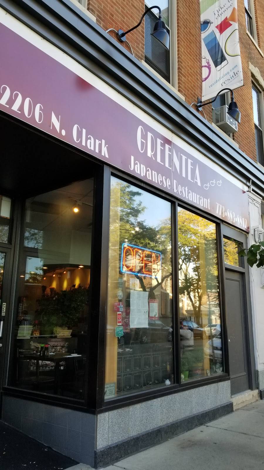 Green Tea Japanese Restaurant | restaurant | 2206 N Clark St, Chicago, IL 60614, USA | 7738838812 OR +1 773-883-8812