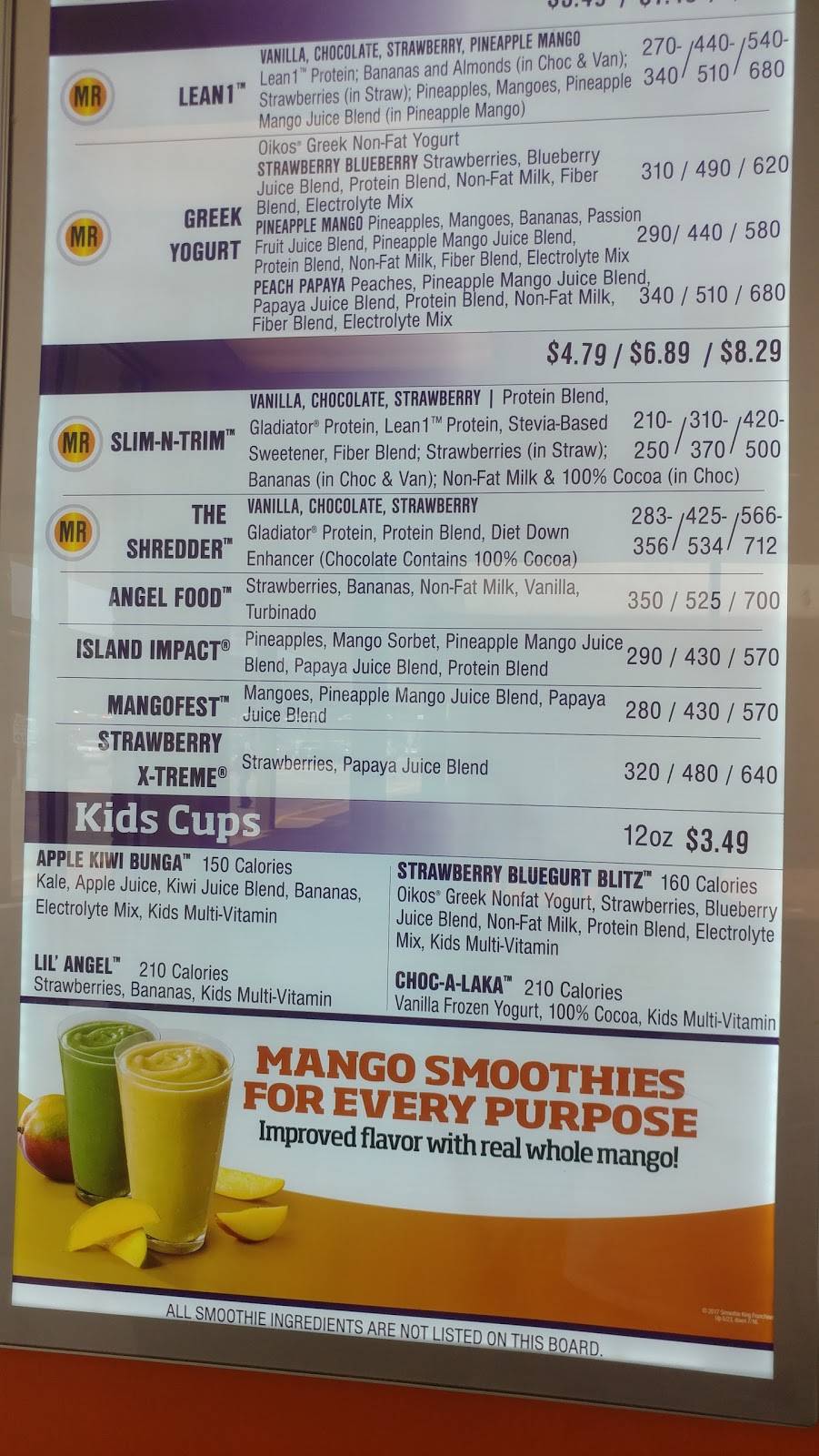 Smoothie King | restaurant | 4546 Harding Pike, Nashville, TN 37205, USA | 6153837757 OR +1 615-383-7757