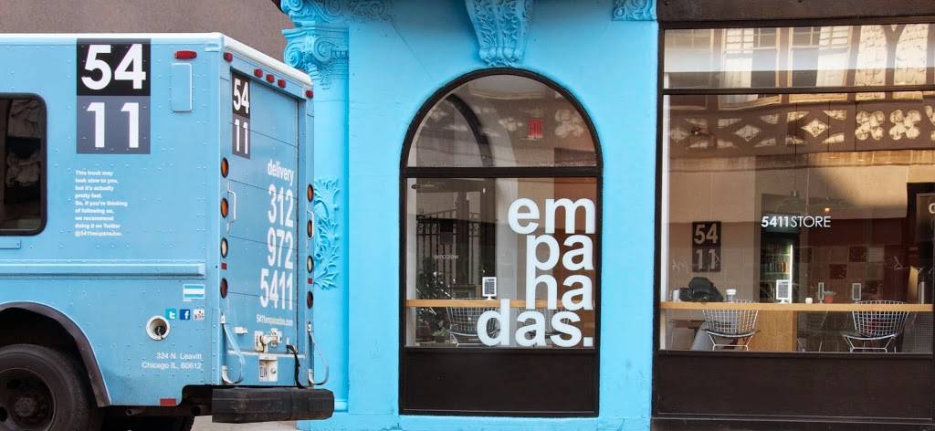 5411 Empanadas | Lakeview | cafe | 2850 N Clark St, Chicago, IL 60657, USA | 7737555411 OR +1 773-755-5411