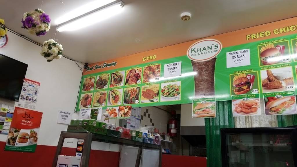 Khans Gyro & Fried Chicken | meal delivery | 1947 Bath Ave, Brooklyn, NY 11214, USA | 3473127777 OR +1 347-312-7777