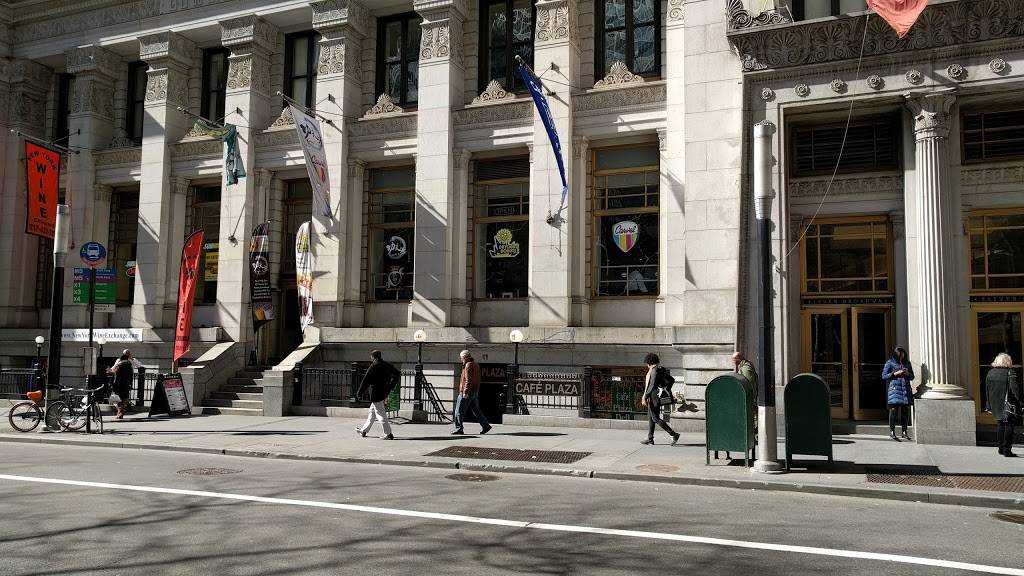 cafe plaza deli | restaurant | 11 Broadway, New York, NY 10004, USA | 2128094101 OR +1 212-809-4101