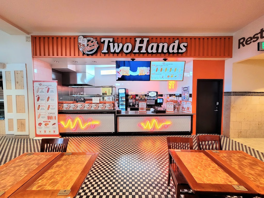 Two Hands Corn Dogs - MainPlace Mall | restaurant | 2800 N Main St #584, Santa Ana, CA 92705, USA | 7147604667 OR +1 714-760-4667
