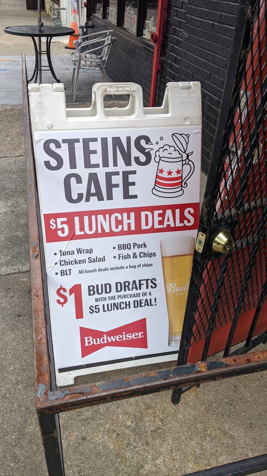 Stein’s Cafe | restaurant | 4630 14th St NW, Washington, DC 20011, USA | 2027237500 OR +1 202-723-7500