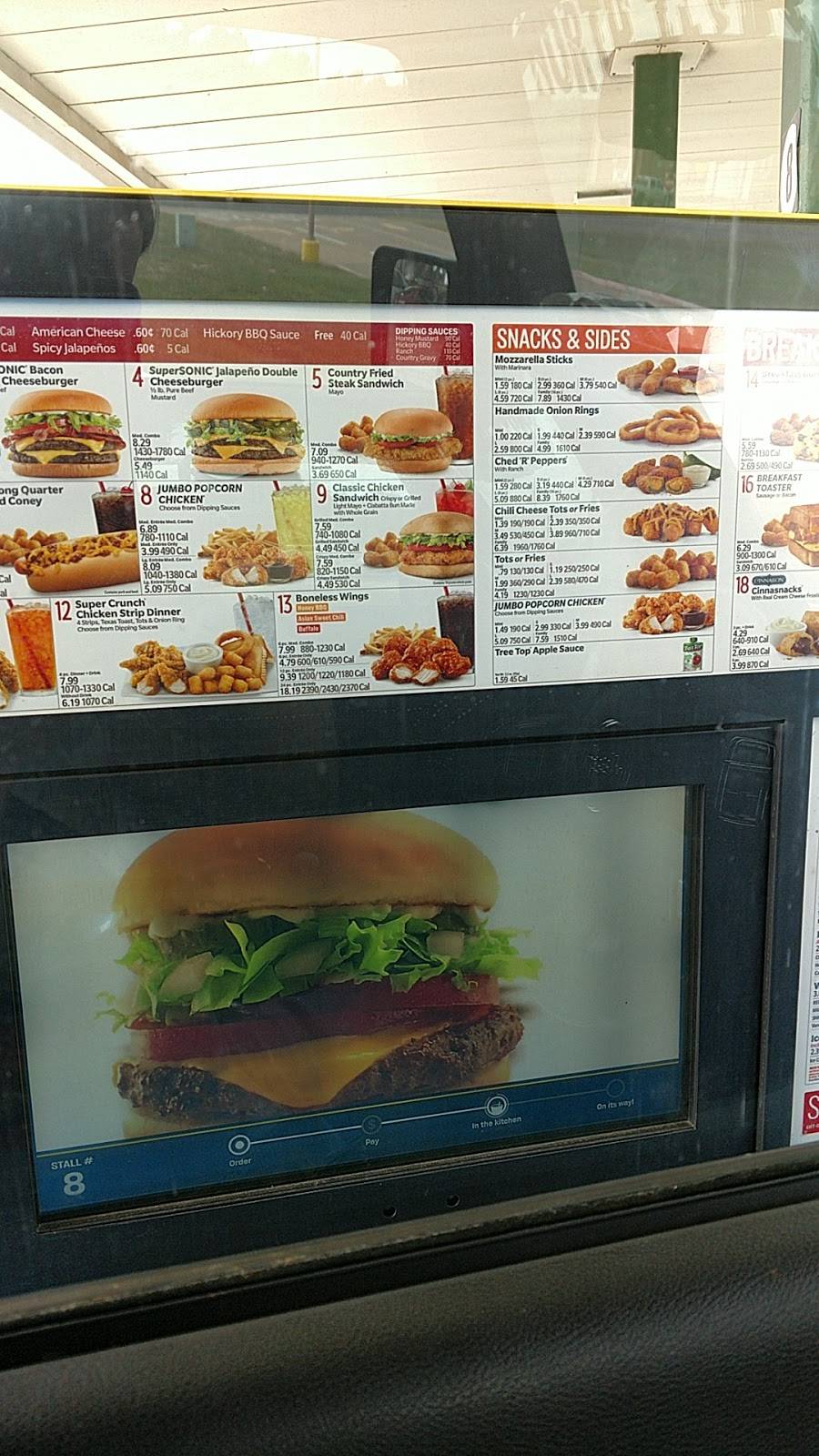 Sonic Drive-In | restaurant | 2727 S, TX-256 Loop, Palestine, TX 75801, USA | 9037319172 OR +1 903-731-9172