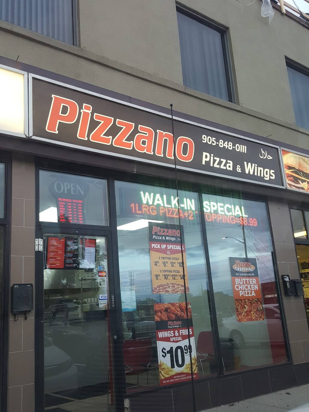 Pizzano Pizza & Wings | restaurant | 1125 Dundas St E, Mississauga, ON L4Y 2C4, Canada | 9058480111 OR +1 905-848-0111