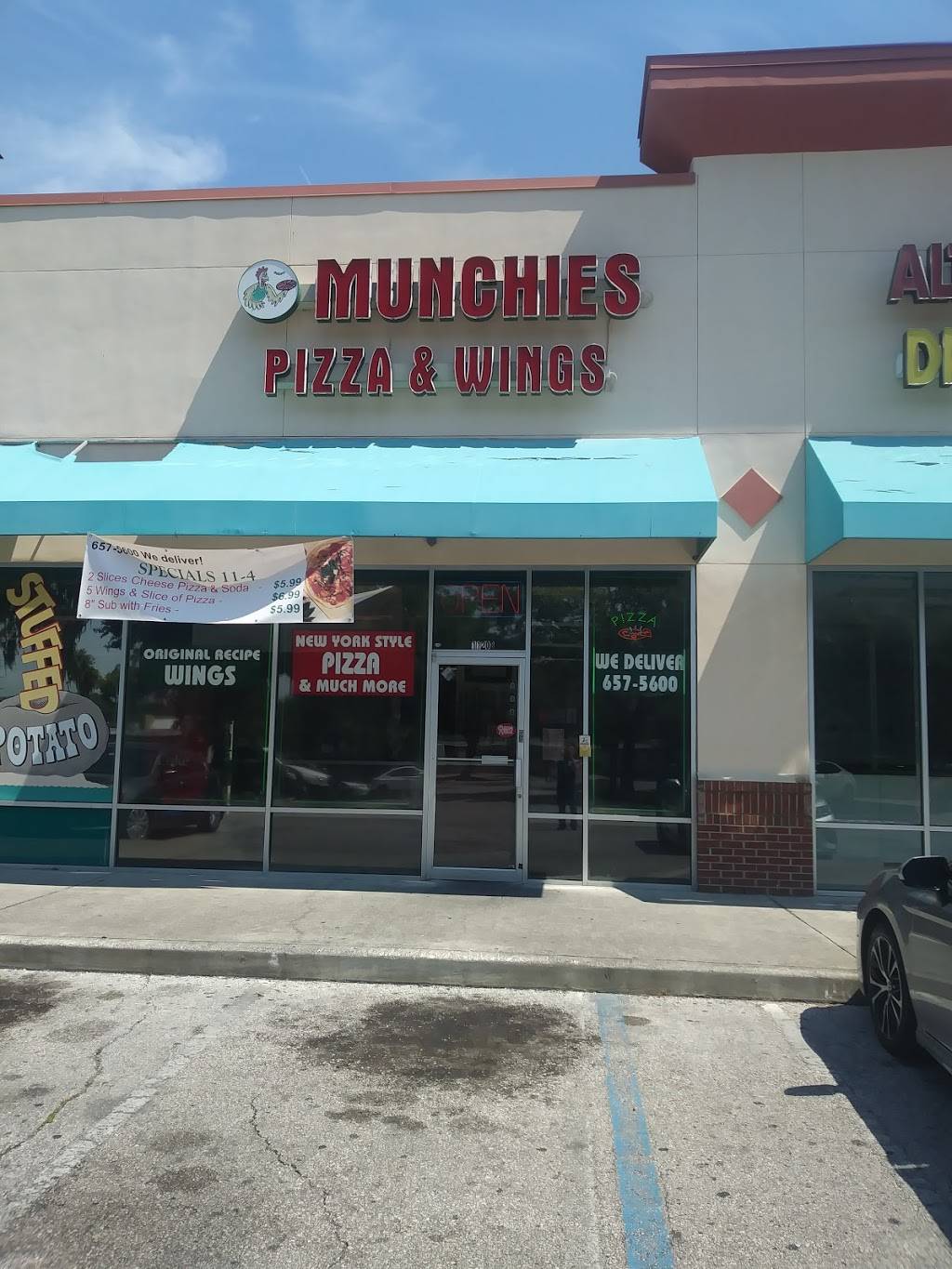 Munchies Pizza & Wings | restaurant | 11208 E Dr Martin L King Jr Bl, 8359, Seffner, FL 33584, USA | 8136575600 OR +1 813-657-5600