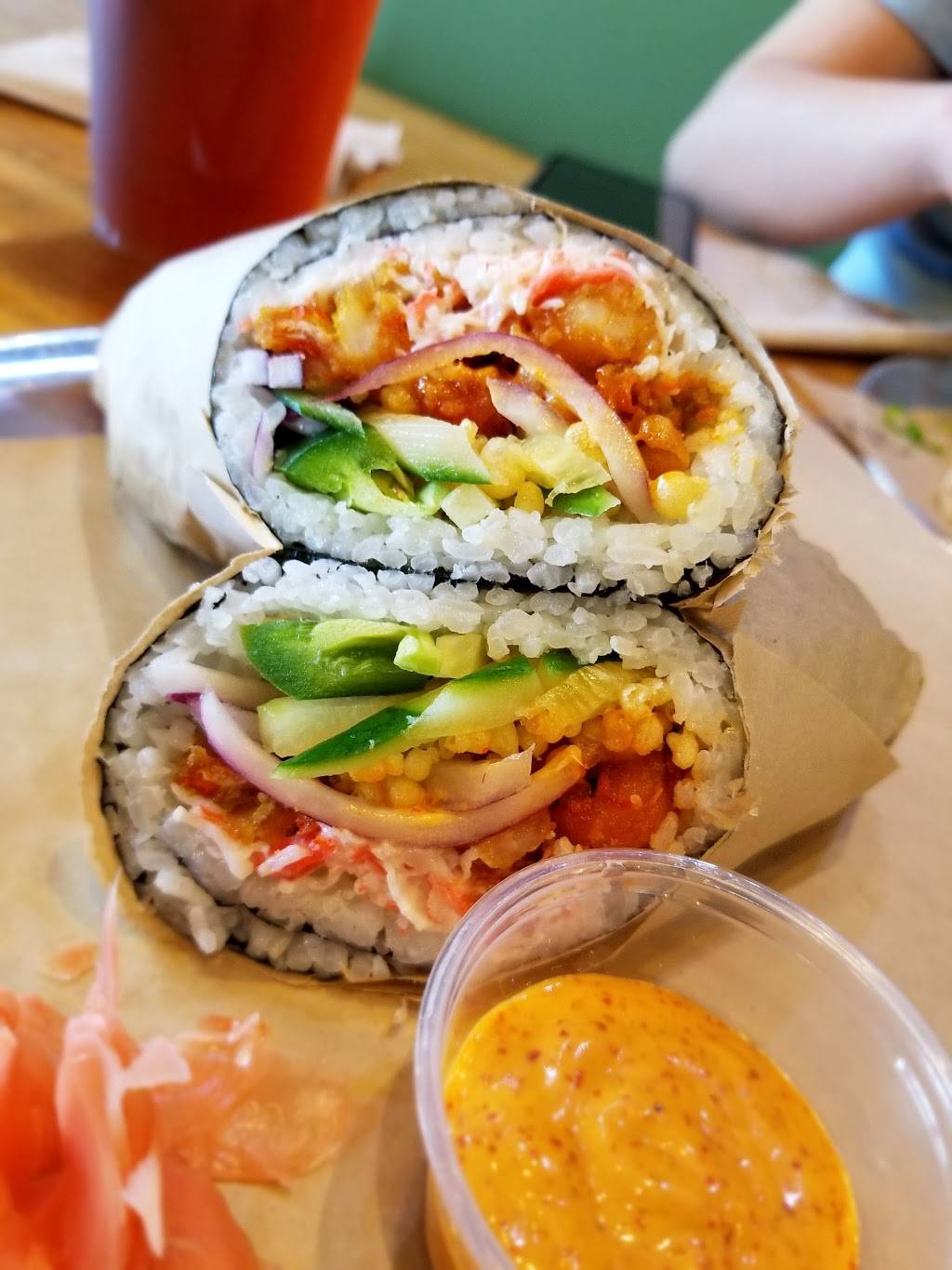 UMaki Sushi Burrito | restaurant | 10111 Louetta Rd #600, Houston, TX 77070, USA | 2812726978 OR +1 281-272-6978