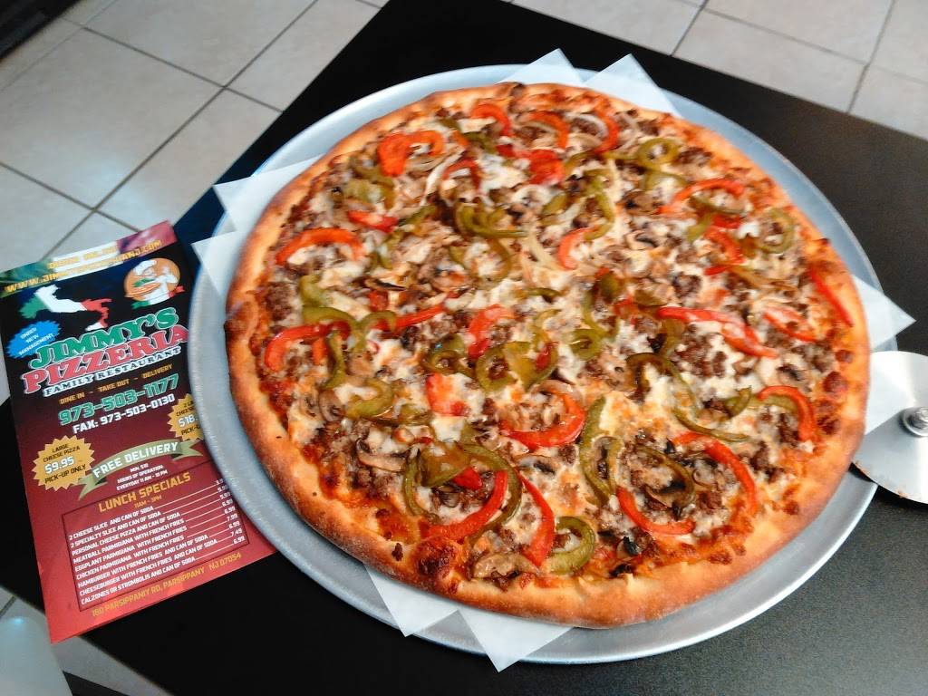 Jimmys Pizzeria & Family Restaurant | restaurant | 180 Parsippany Rd, Parsippany, NJ 07054, USA | 9735031177 OR +1 973-503-1177