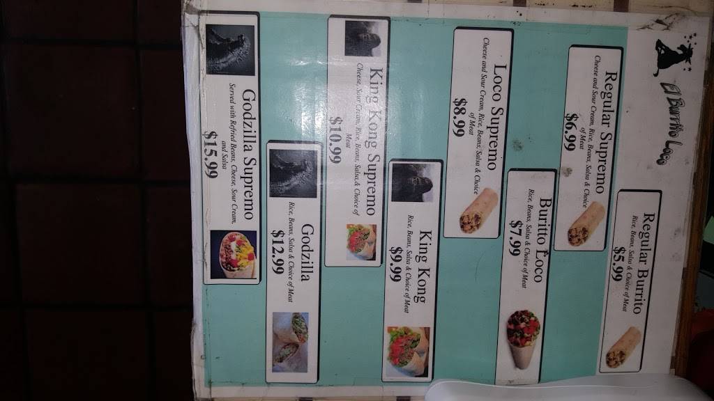 El Burrito Loco | restaurant | 20859 Redwood Rd, Castro Valley, CA 94546, USA | 5106957544 OR +1 510-695-7544
