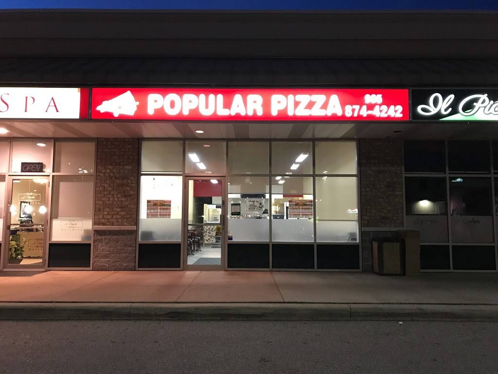 Popular Pizza | restaurant | 40 Innovation Dr, Woodbridge, ON L4H 0T2, Canada | 9058744242 OR +1 905-874-4242