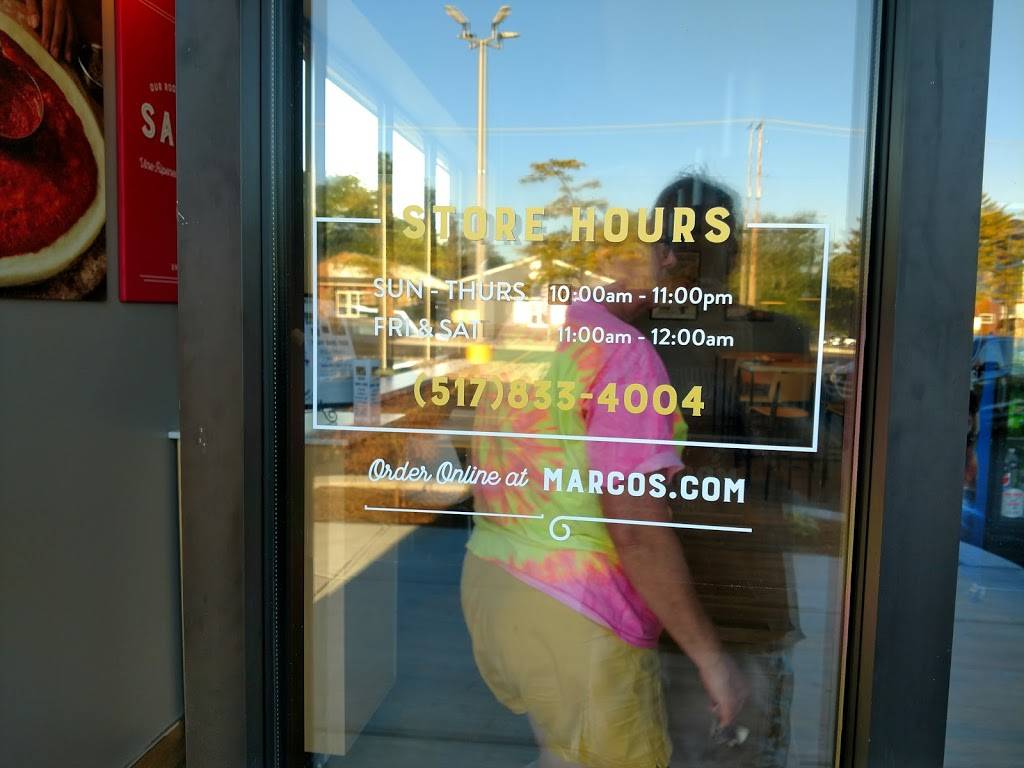 Marcos Pizza | meal takeaway | 132 S Cedar St, Mason, MI 48854, USA | 5178334004 OR +1 517-833-4004