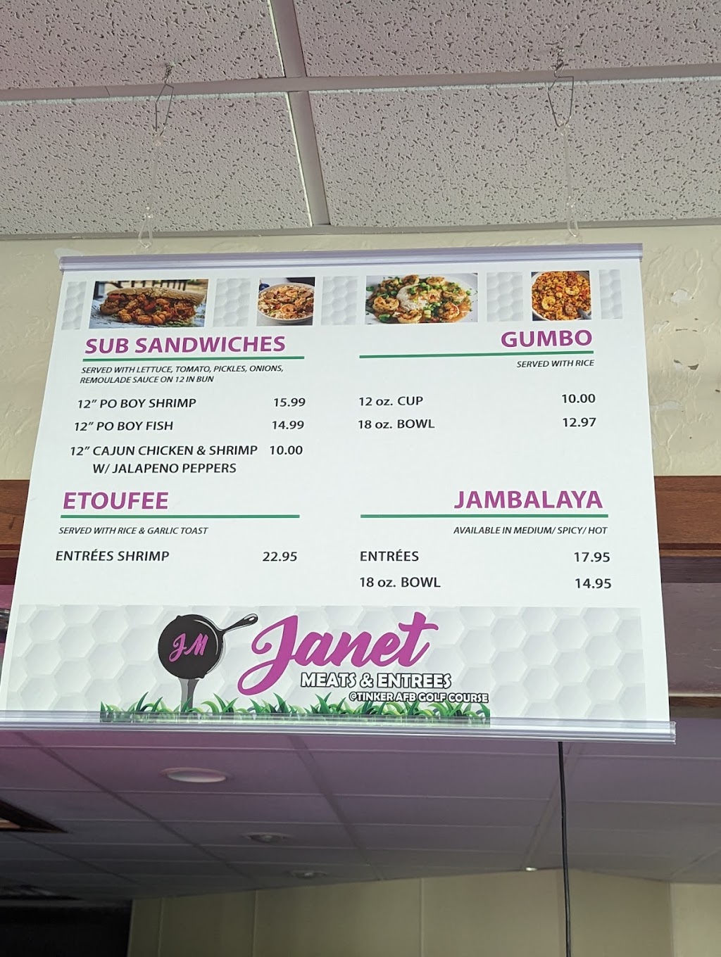 Janets | restaurant | 6441 Arnold St, Oklahoma City, OK 73145, USA | 4057343467 OR +1 405-734-3467