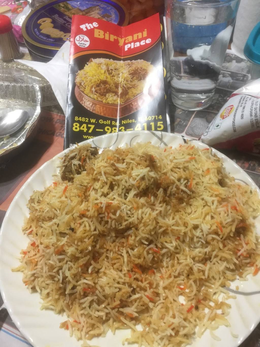 The Biryani Place | restaurant | 8482 W Golf Rd, Niles, IL 60714, USA | 8479834115 OR +1 847-983-4115