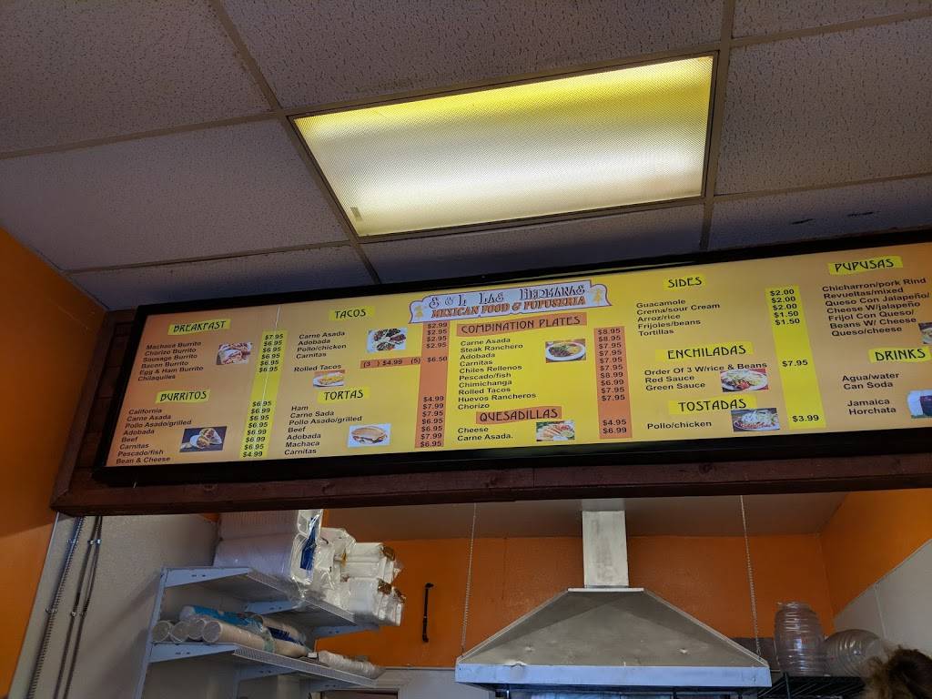 S Y L Las Hermanas Mexican Food & Pupuseria | restaurant | 5841 Market St, San Diego, CA 92114, USA | 6192894894 OR +1 619-289-4894