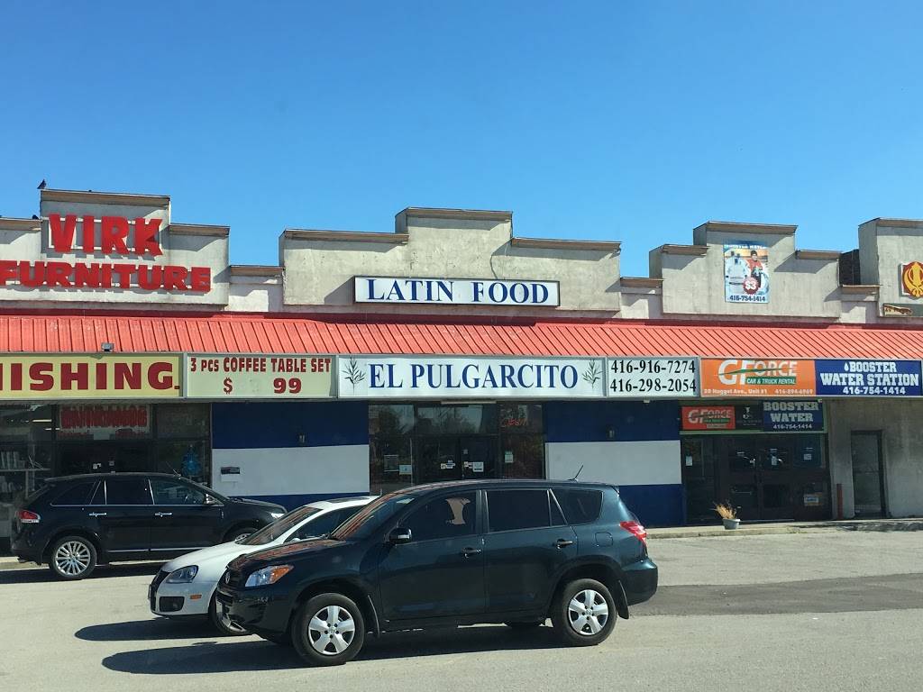El Pulgarcito | restaurant | 20 Nugget Ave #3, Scarborough, ON M1S 3A7, Canada | 4169167274 OR +1 416-916-7274