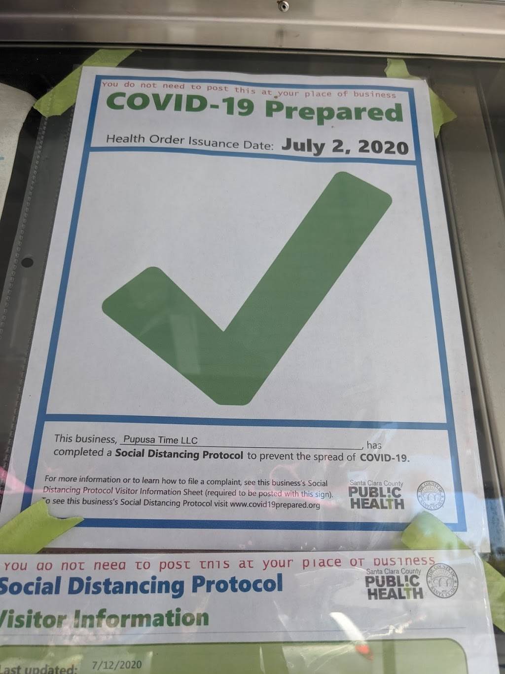Pupusa time | restaurant | 153 E Fremont Ave, Sunnyvale, CA 94087, USA | 6506665594 OR +1 650-666-5594