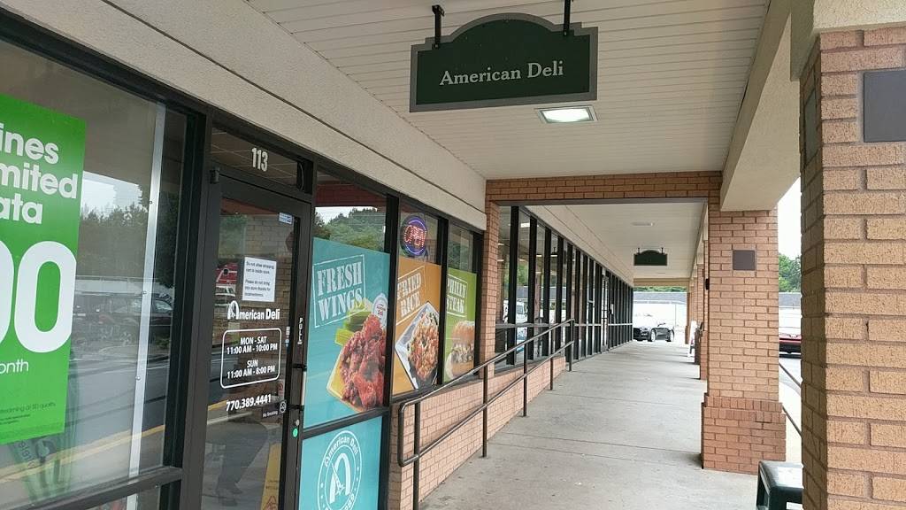 American Deli | restaurant | 101 Fairview Rd #113, Ellenwood, GA 30294, USA | 7703894441 OR +1 770-389-4441