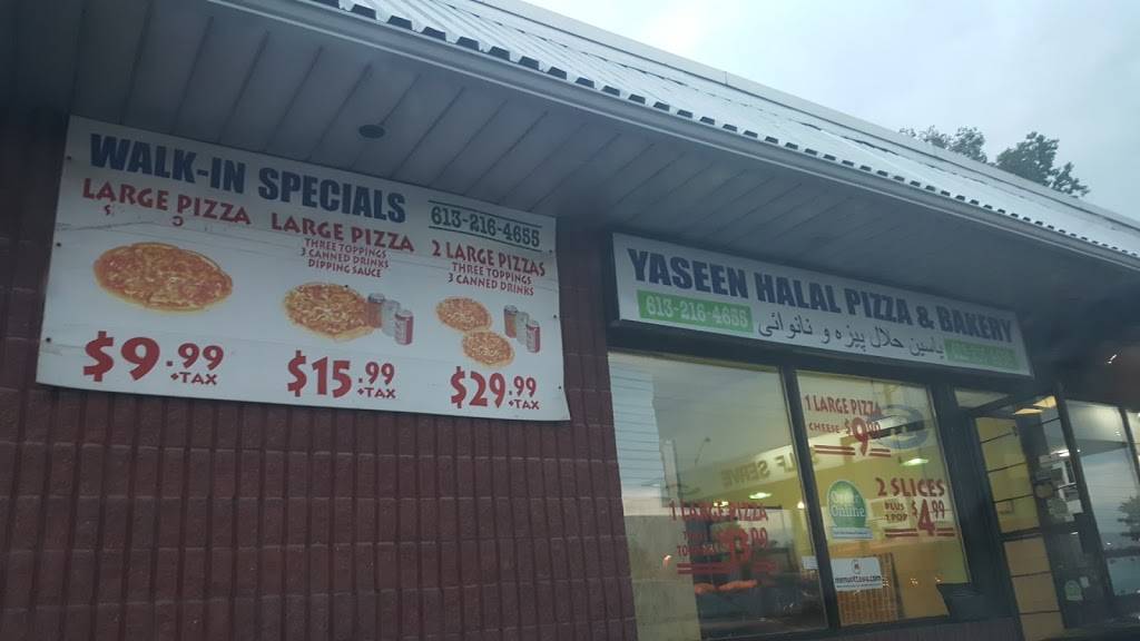 Yaseen Halal Pizza & Bakery | meal delivery | 1741 Cyrville Rd, Gloucester, ON K1B 3L8, Canada | 6132164655 OR +1 613-216-4655