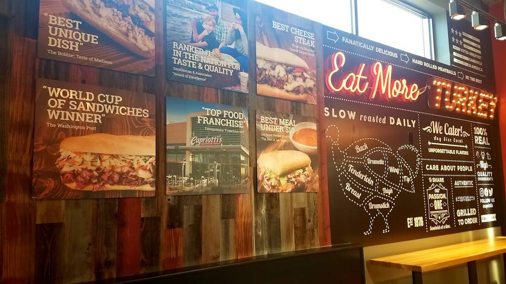Capriottis Sandwich Shop | restaurant | 13101 University Ave, Clive, IA 50325, USA | 5153169444 OR +1 515-316-9444