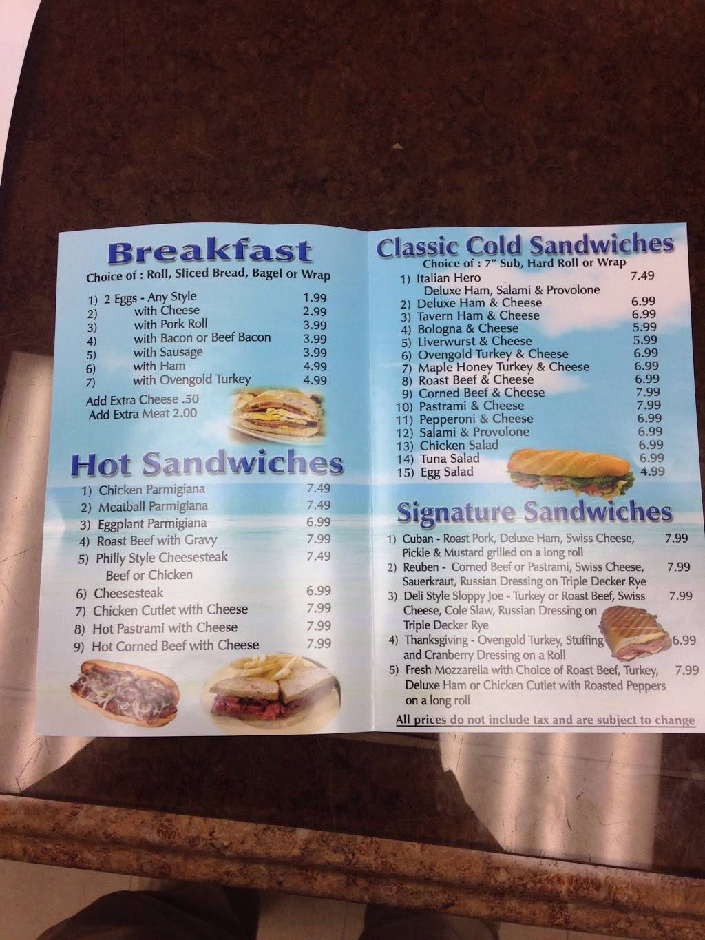 Shore Deli & Grill | restaurant | 123 Main St, Bradley Beach, NJ 07720, USA | 7324553600 OR +1 732-455-3600