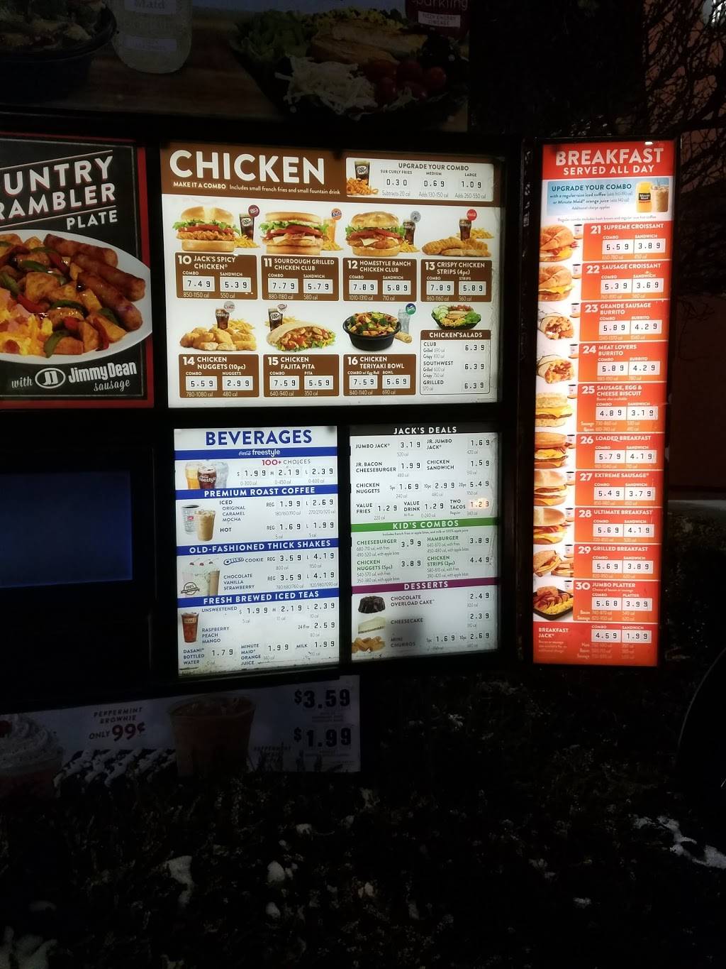 Jack in the Box | restaurant | 705 S Meridian, Puyallup, WA 98371, USA | 2534356071 OR +1 253-435-6071