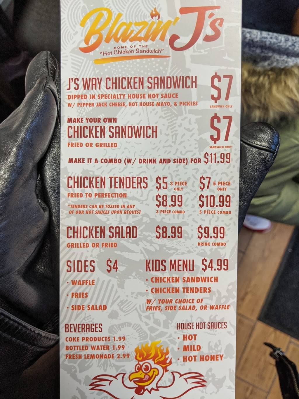 Blazin Js | restaurant | 15 E King St, Lancaster, PA 17602, USA | 7179457197 OR +1 717-945-7197