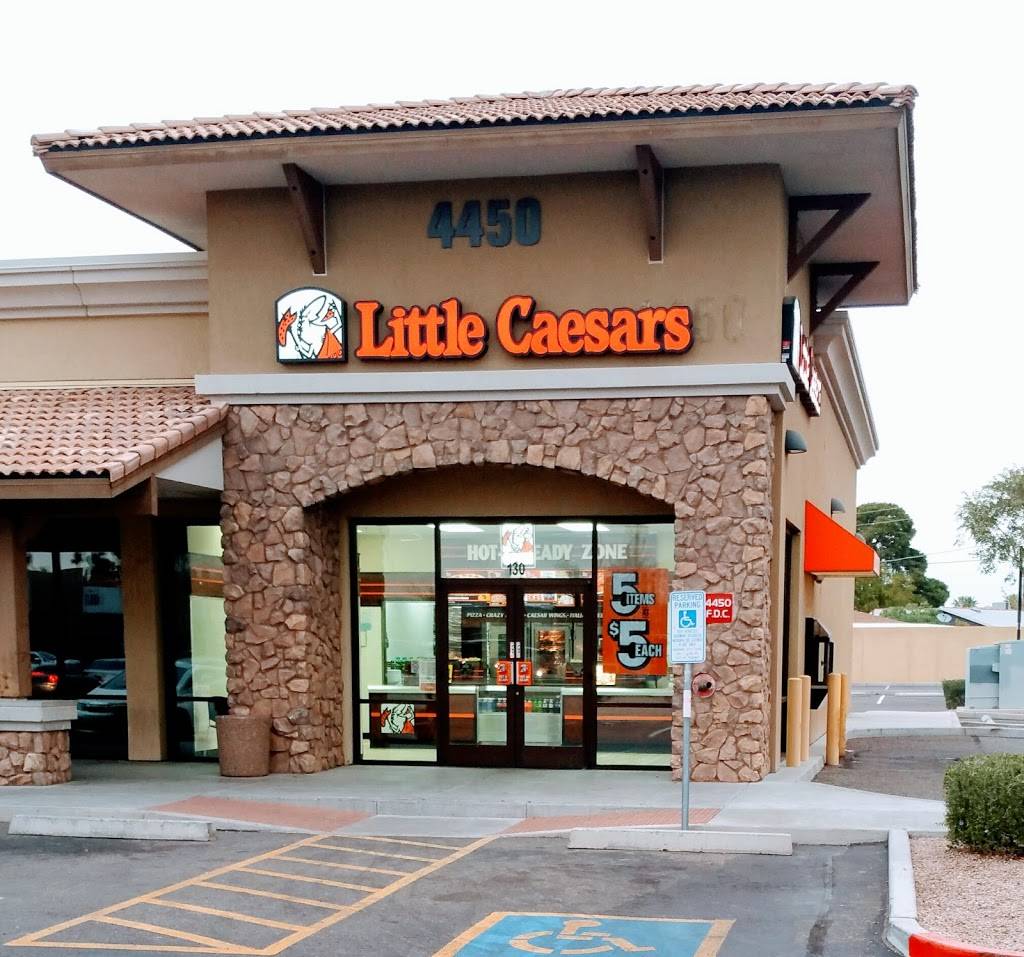 Little Caesars Pizza | meal takeaway | 4450 E McDowell Rd Suite 130, Phoenix, AZ 85008, USA | 6022739155 OR +1 602-273-9155