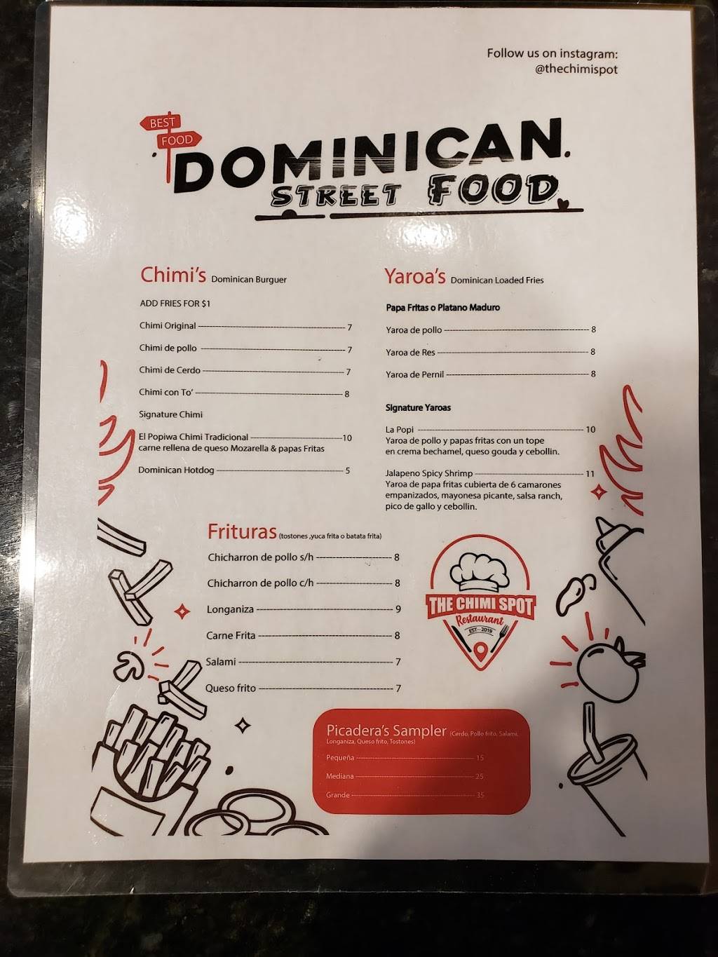 THE CHIMI SPOT | restaurant | 3900 S Goldenrod Rd Ste 136, Orlando, FL 32822, USA | 4078662006 OR +1 407-866-2006