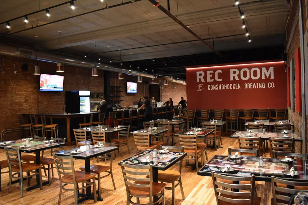 Rec Room by Conshohocken Brewing Co. | restaurant | 230 Bridge St, Phoenixville, PA 19460, USA | 4849248624 OR +1 484-924-8624