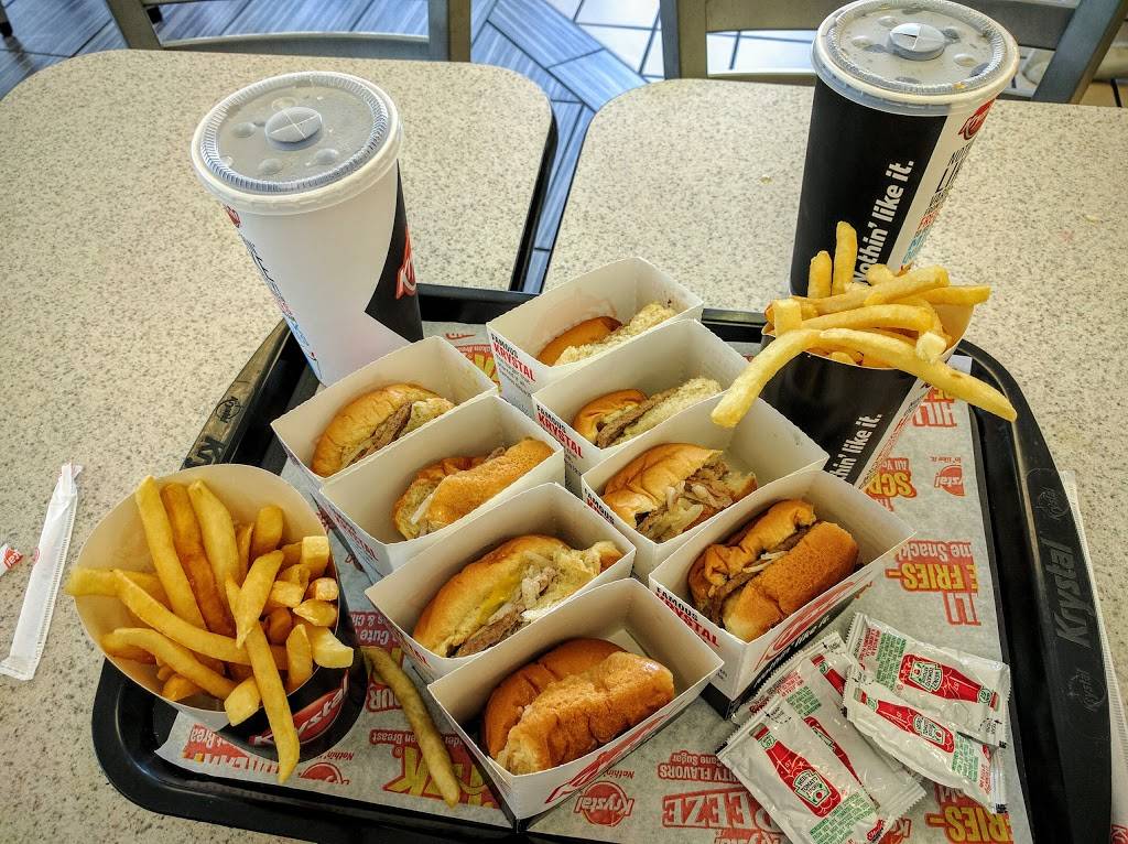 Krystal | restaurant | 2914 S Washington Ave, Titusville, FL 32780, USA | 3212674994 OR +1 321-267-4994