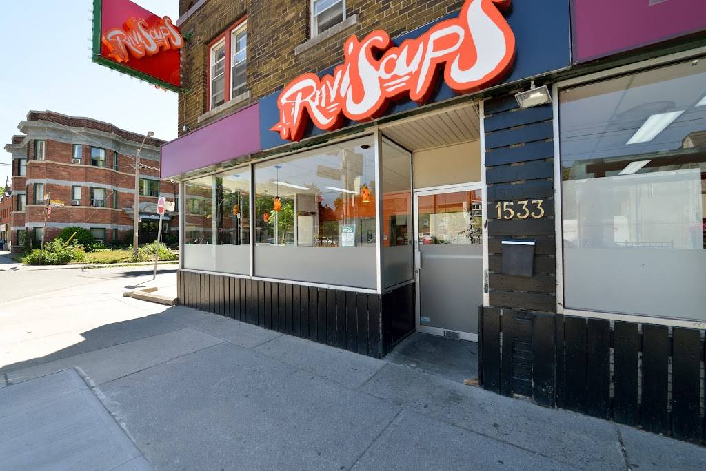 RaviSoups | restaurant | 1533 Queen St W, Toronto, ON M6R 1A7, Canada | 4165367284 OR +1 416-536-7284
