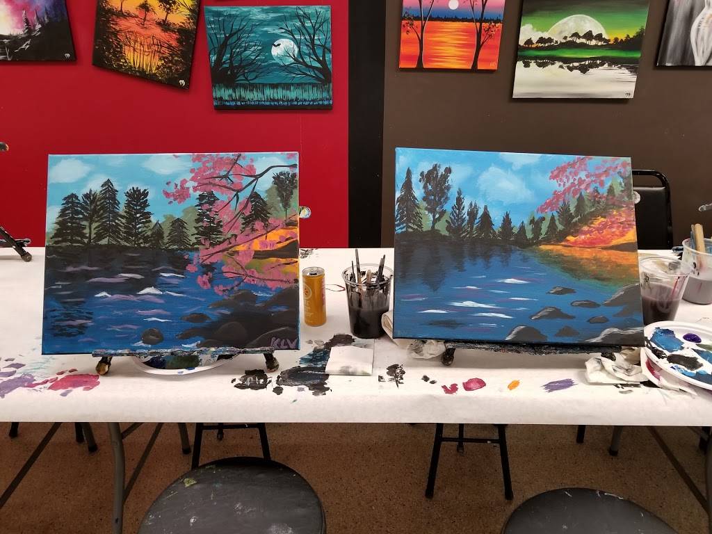 Wine & Canvas - Minneapolis | restaurant | 2900 Pentagon Dr, Minneapolis, MN 55418, USA | 6127123412 OR +1 612-712-3412