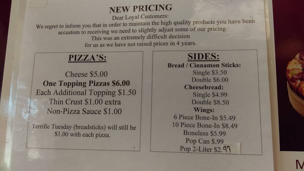 $5 Pizza Oakdale | meal takeaway | 7157 10th St N, Oakdale, MN 55128, USA | 6512880980 OR +1 651-288-0980