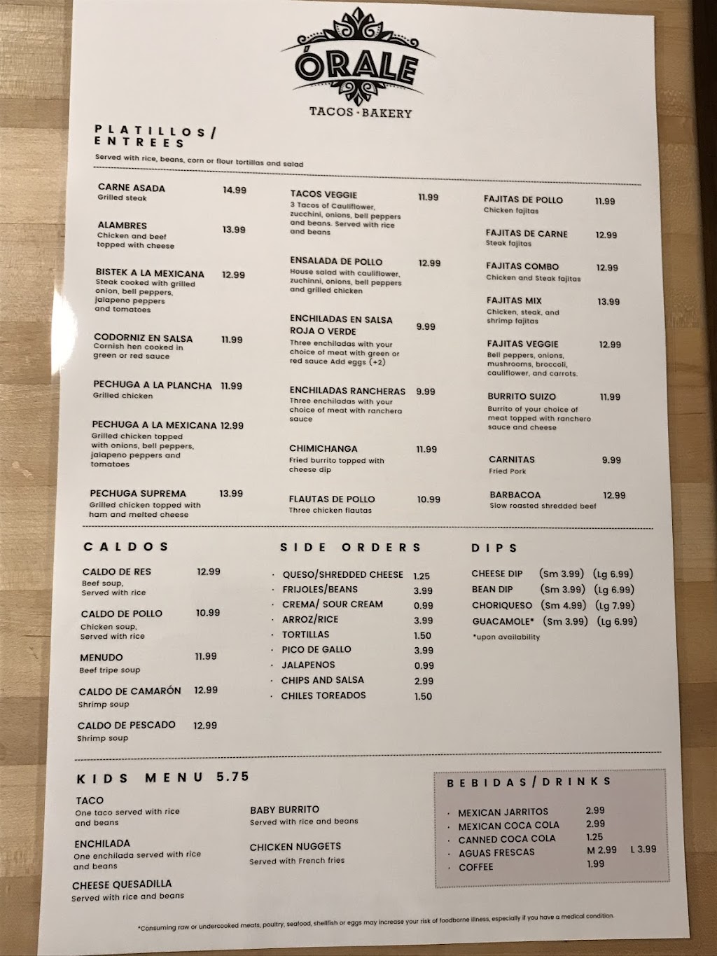 ORALE Tacos & Bakery | restaurant | 2204 Whitten Rd, Memphis, TN 38133, USA | 9015721786 OR +1 901-572-1786