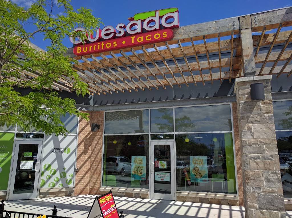 Quesada Burritos & Tacos | restaurant | 511 Maple Grove Dr #13, Oakville, ON L6J 6X8, Canada | 9053389009 OR +1 905-338-9009