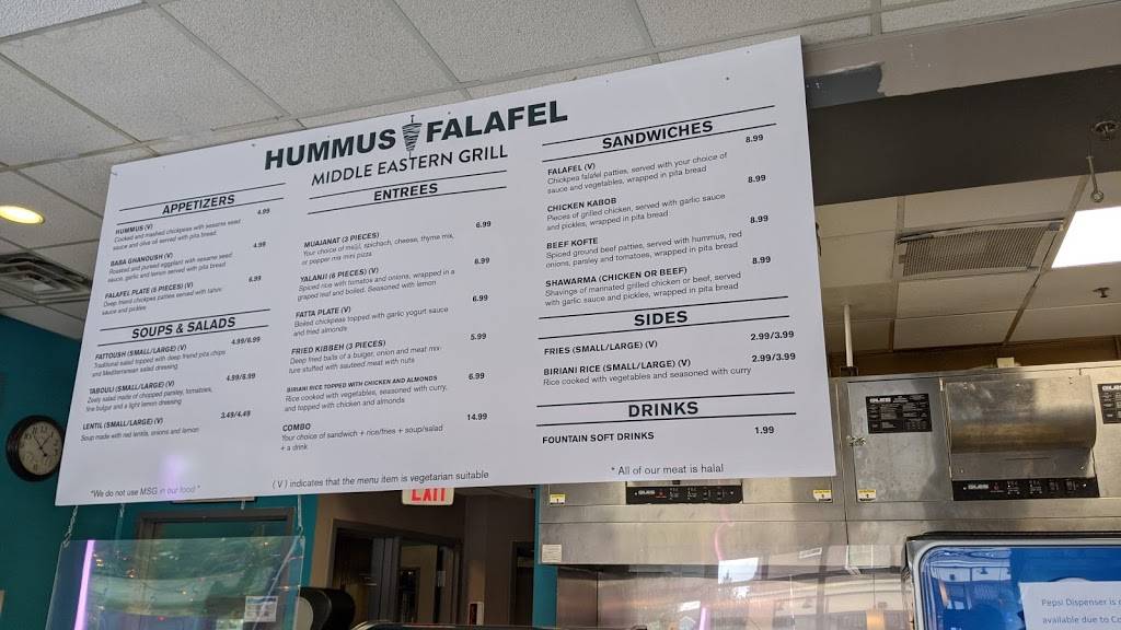 Hummus & Falafel | restaurant | 10897 48th Ave Suite B100, Allendale Charter Twp, MI 49401, USA | 6169861030 OR +1 616-986-1030