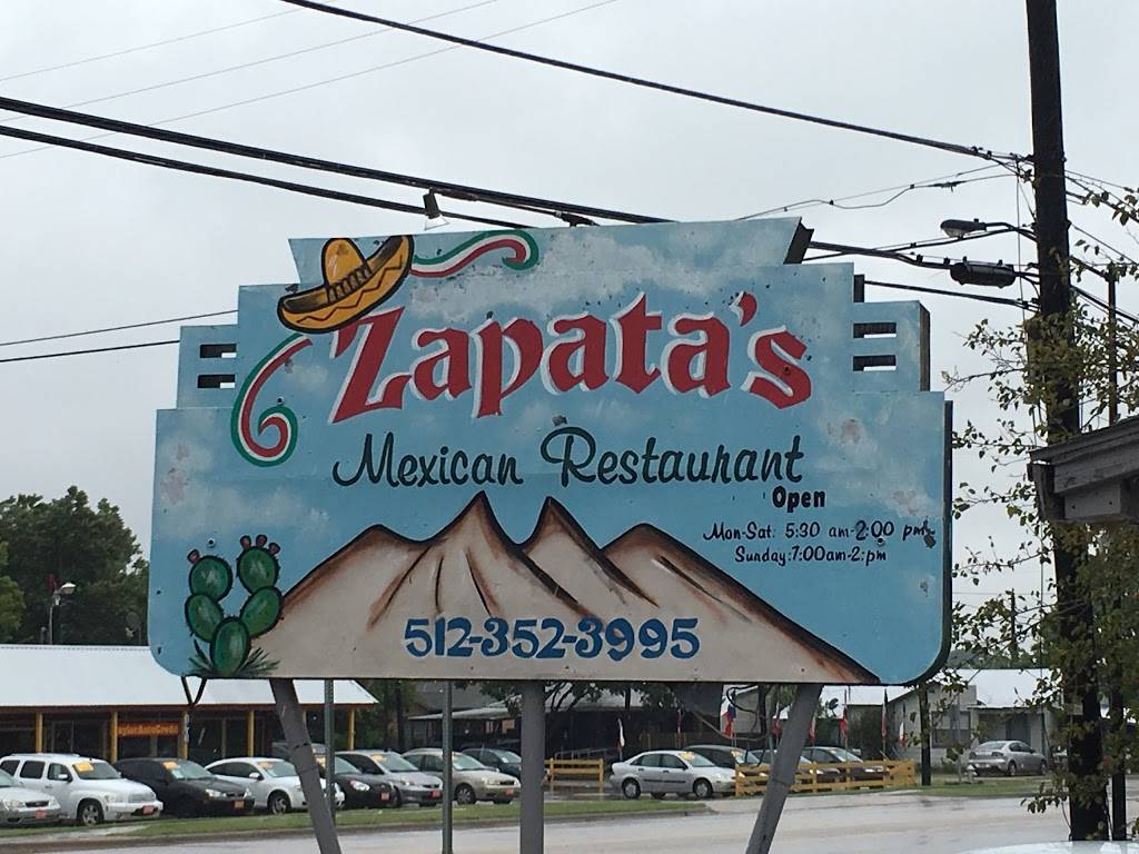 Zapatas Mexican Restaurant | restaurant | 1808 W 2nd St, Taylor, TX 76574, USA | 5123523995 OR +1 512-352-3995