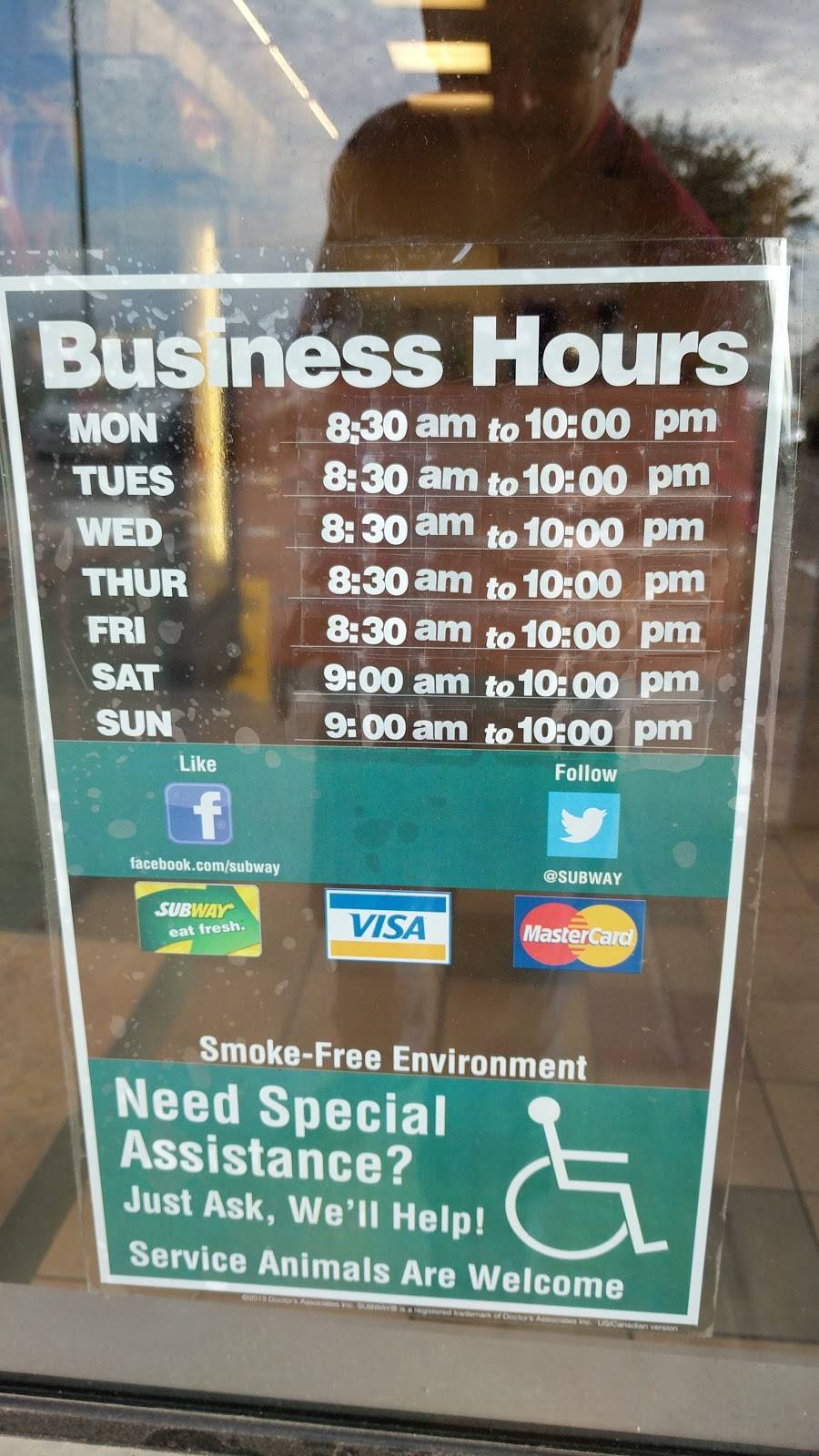 Subway Restaurants | restaurant | 24326 Southwest Fwy, Rosenberg, TX 77471, USA | 2813419788 OR +1 281-341-9788