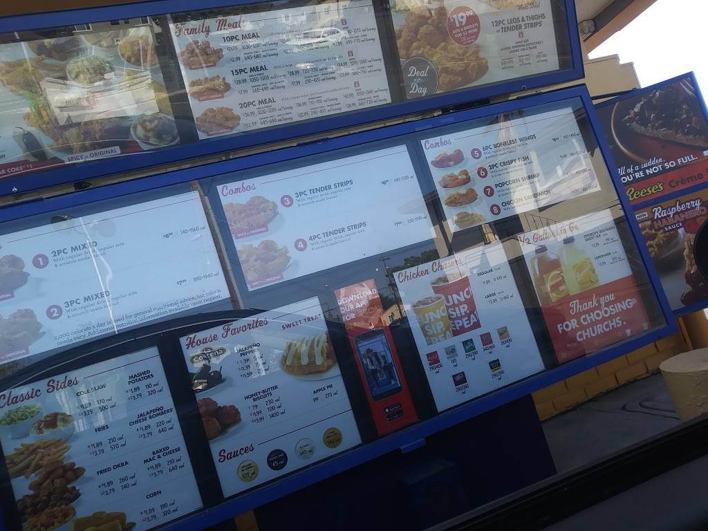 Churchs Chicken | restaurant | 1920 Solano Ave, Vallejo, CA 94590, USA | 7076428118 OR +1 707-642-8118