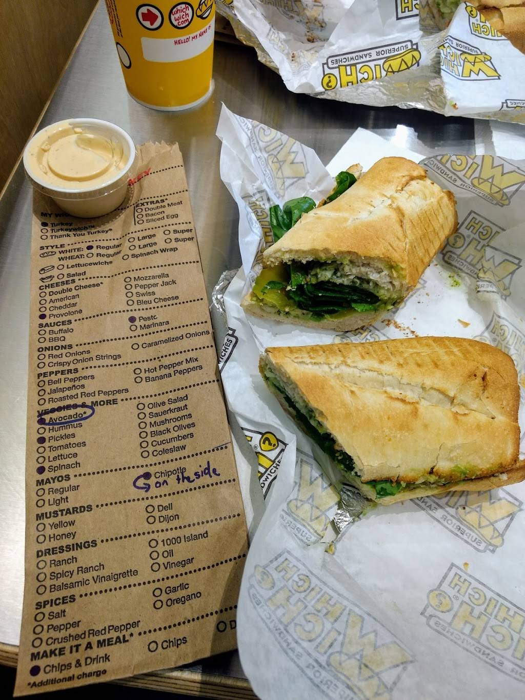 Which Wich Superior Sandwiches | restaurant | 10445 US-36, Avon, IN 46123, USA | 3178205540 OR +1 317-820-5540