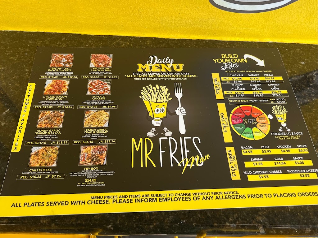 Mr. Fries Man | restaurant | 10231 Pines Blvd, Pembroke Pines, FL 33026, USA | 9545895088 OR +1 954-589-5088