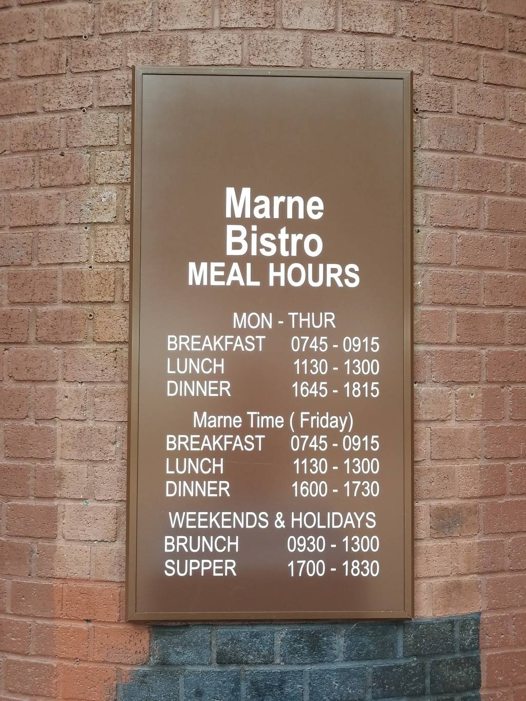 Marne Bistro | restaurant | Bldg 726, W 18th St, Fort Stewart, GA 31315, USA | 9127674180 OR +1 912-767-4180