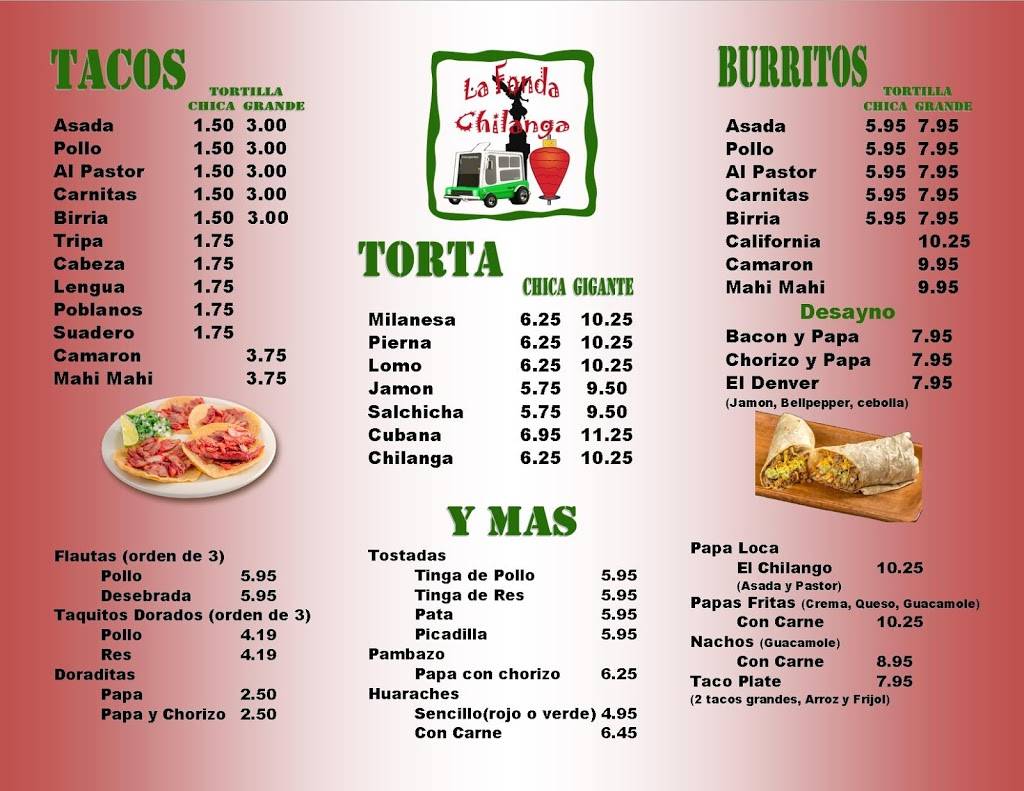 La Fonda Chilanga | restaurant | 12273 Westminster Ave, Santa Ana, CA 92703, USA | 6573462020 OR +1 657-346-2020