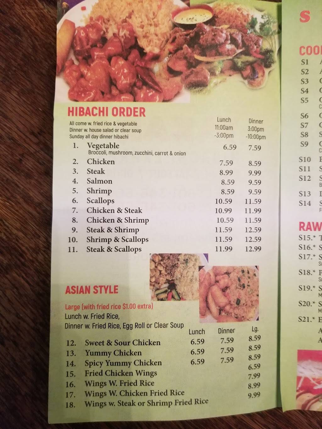 Takara Hibachi Express | restaurant | 108 Byram Dr, Byram, MS 39272, USA | 6013466008 OR +1 601-346-6008