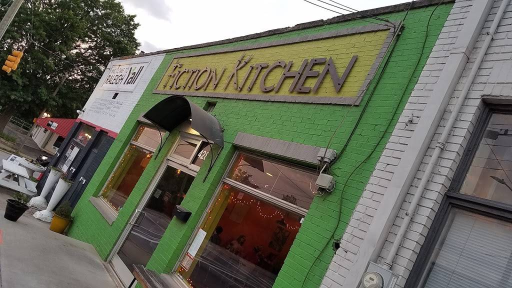 The Fiction Kitchen | restaurant | 428 S Dawson St, Raleigh, NC 27601, USA | 9198314177 OR +1 919-831-4177
