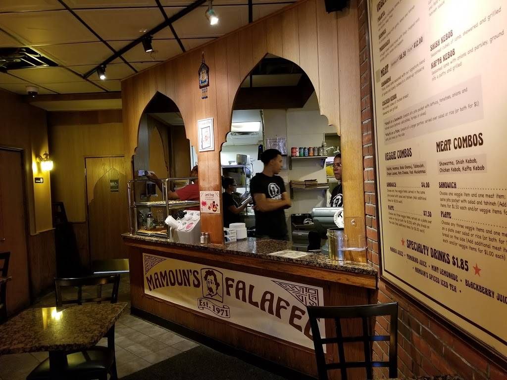 Mamouns Falafel | restaurant | 300 Washington St, Hoboken, NJ 07030, USA | 2016560310 OR +1 201-656-0310