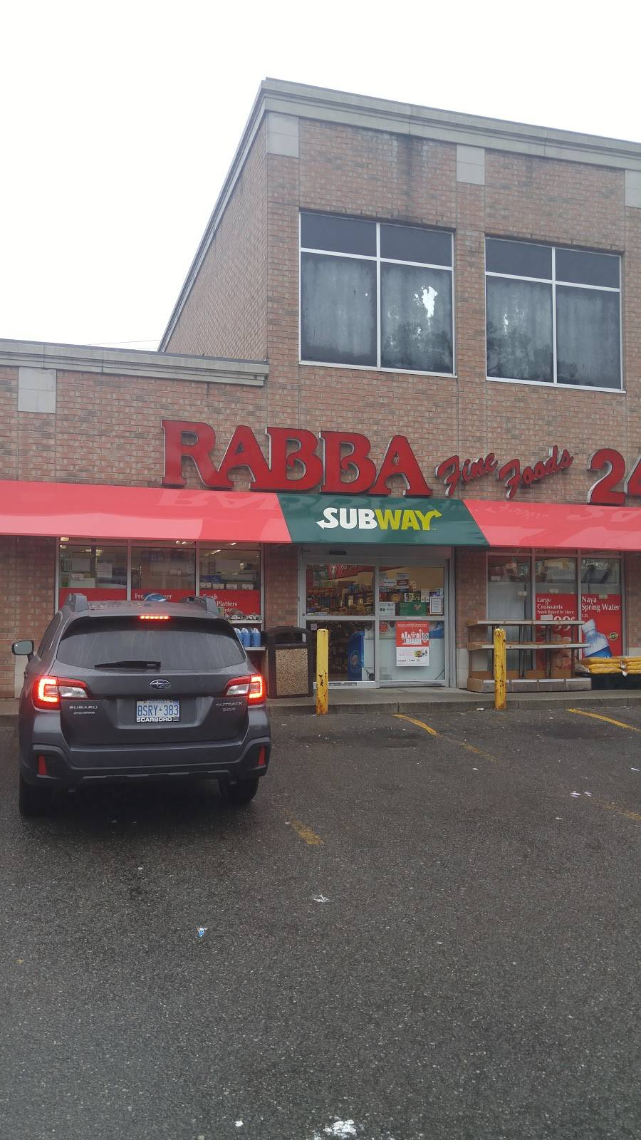 Subway | restaurant | Rabba Fine Foods, 2100 Hurontario St, Mississauga, ON L5B 1M8, Canada | 9052758810 OR +1 905-275-8810