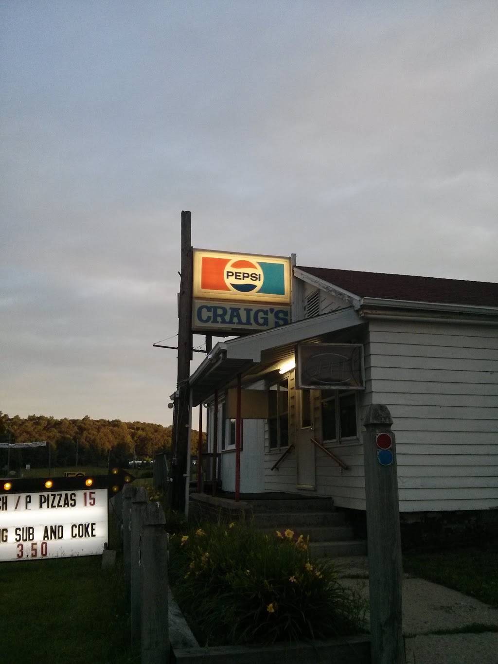 Craigs Sub & Pizza Shop | restaurant | 821 US-19, Waterford, PA 16441, USA | 8146794081 OR +1 814-679-4081