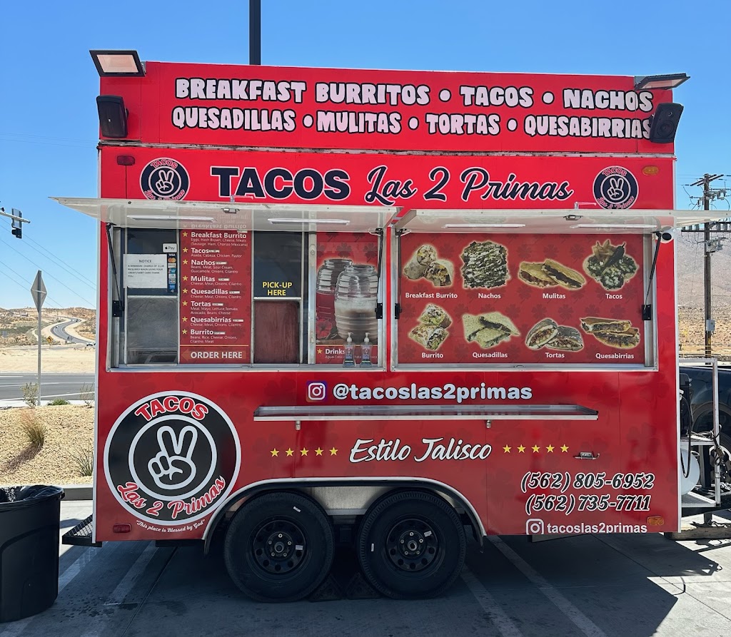 Tacos Las 2 Primas | restaurant | 8986 Deep Creek Rd, Apple Valley, CA 92308, USA | 5628056952 OR +1 562-805-6952